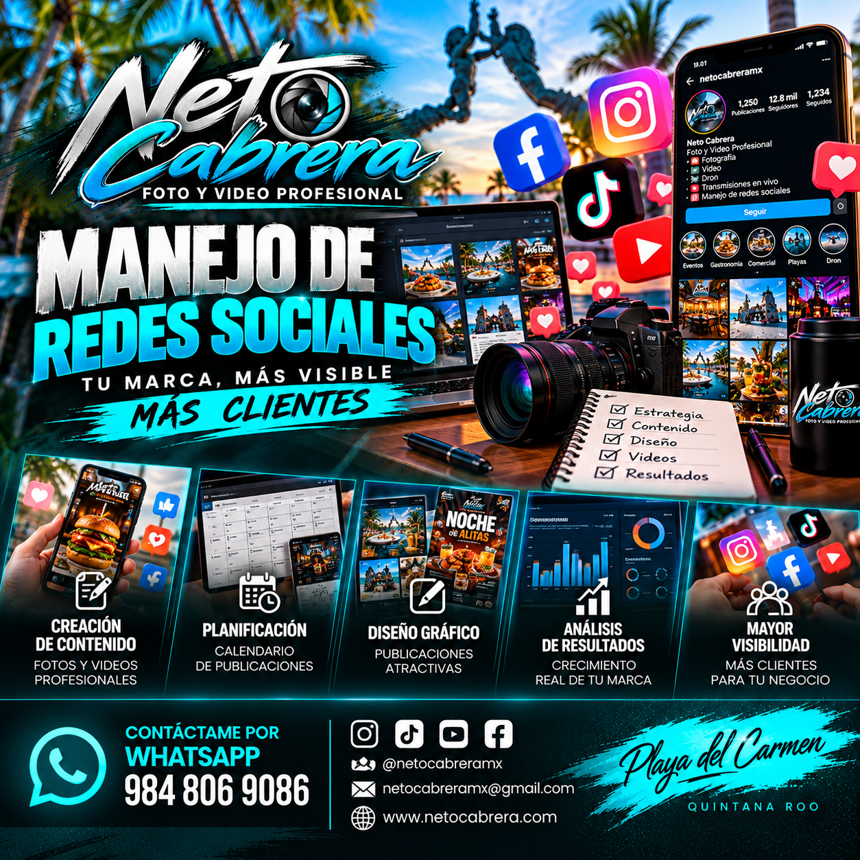 Manejo de redes sociales
